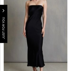 BEC + BRIDGE MOON DANCE STRAPLESS DRESS